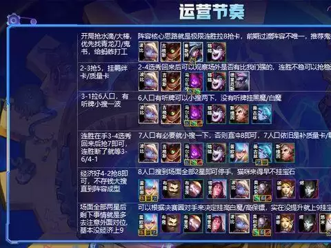 金铲铲之战s6.5最强阵容大全 云顶之弈s6.5最强出装以及运营攻略汇总图片4