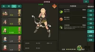 梦幻三国2孙尚香强度怎么样