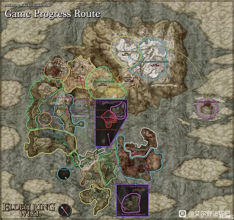 《艾尔登法环》剧情流程路线顺序推荐 《艾尔登法环》剧情流程路线顺序推荐