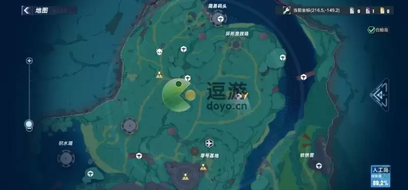 幻塔人工岛密室传送点位置分享