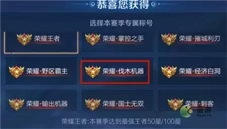 王者荣耀伐木机器称号获取方法介绍