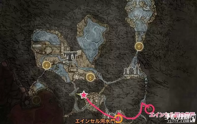 《艾尔登法环》安瑟尔河地底地图攻略分享 《艾尔登法环》安瑟尔河地底地图攻略分享