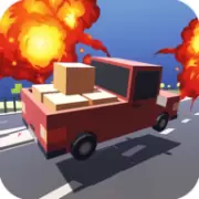 疯狂的公路皮卡车