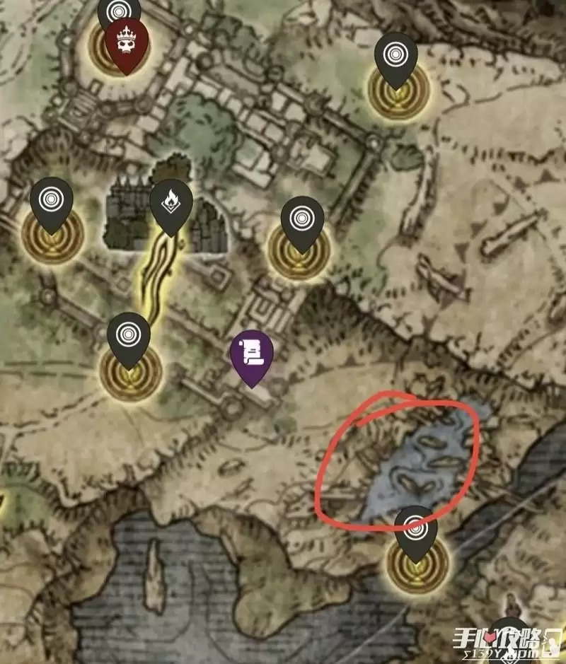 《艾尔登法环》战技冻霜踏地位置介绍