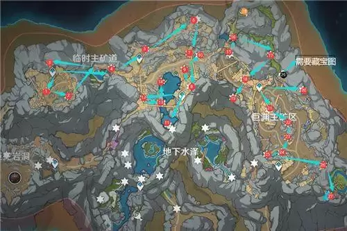 原神流明晶石位置大全：流明晶石最佳采集路线图[多图]图片1