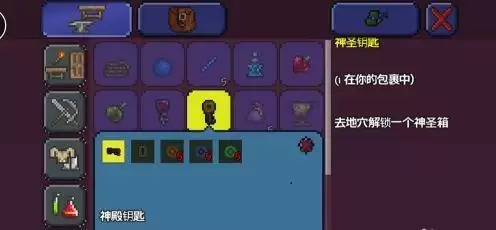 泰拉瑞亚神圣宝箱里面有什么东西