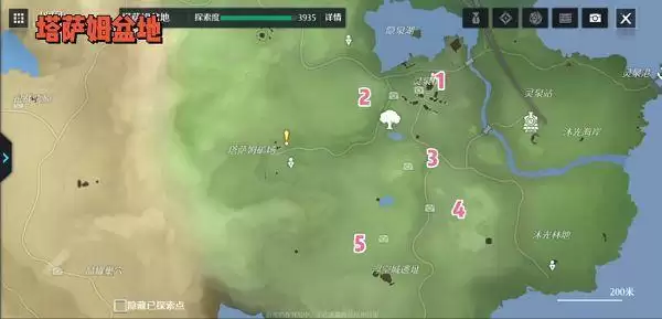 诺亚之心雷鸣秘境风景点在哪?雷鸣秘境风景点位置攻略一览图片2