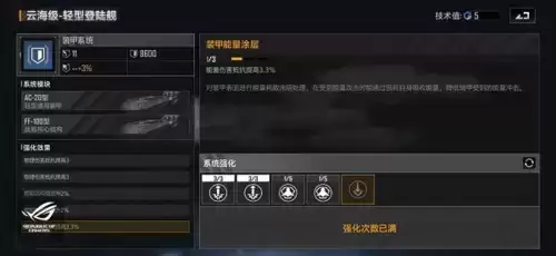 无尽的拉格朗日云海级轻型登陆舰加点推荐攻略4