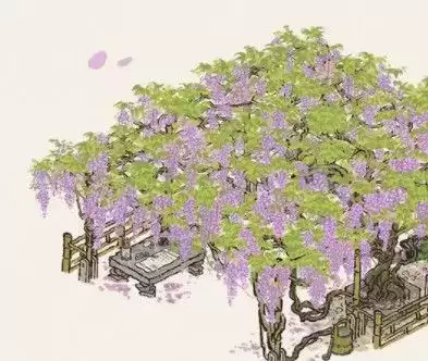 江南百景图紫藤花妖玩法3