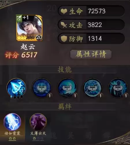 《乱世逐鹿》赵云阵容搭配攻略 乱世逐鹿赵云阵容搭配攻略1