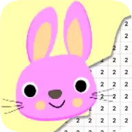 Pixel Art:color by number