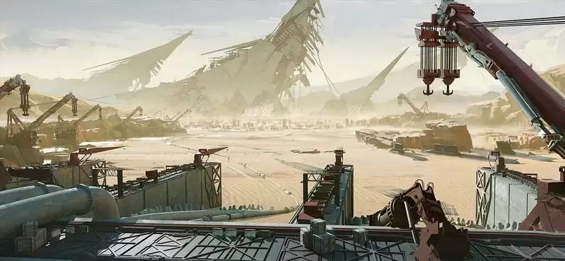 明日方舟终末地:文明的早期,移动城市还未普及