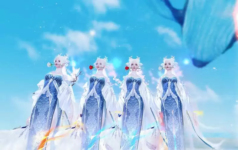 清凉一夏,快接下这份来自《天下》手游女孩子们的夏日限定美好~