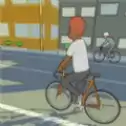 火柴人小巷自行车