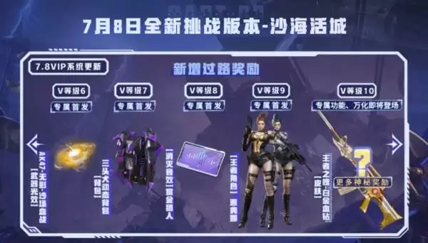 新版本|巨人城新章来袭,CF手游七月版本“沙海活城”今日上线!