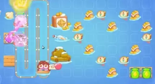 保卫萝卜4阿波尼克号第44关通关图解攻略1