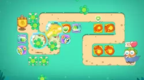 《保卫萝卜4》卧兔藏龙第39关满星攻略 保卫萝卜4卧兔藏龙第39关满星通关攻略3