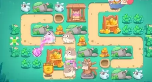 《保卫萝卜4》卧兔藏龙第40关满星攻略 保卫萝卜4卧兔藏龙40关满星通关攻略1