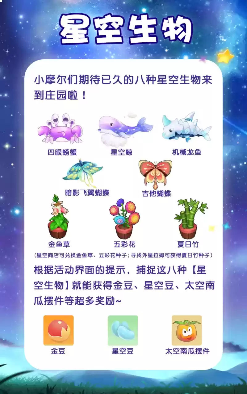 《摩尔庄园》拉姆运动会筹备中,星空节梦幻延续!