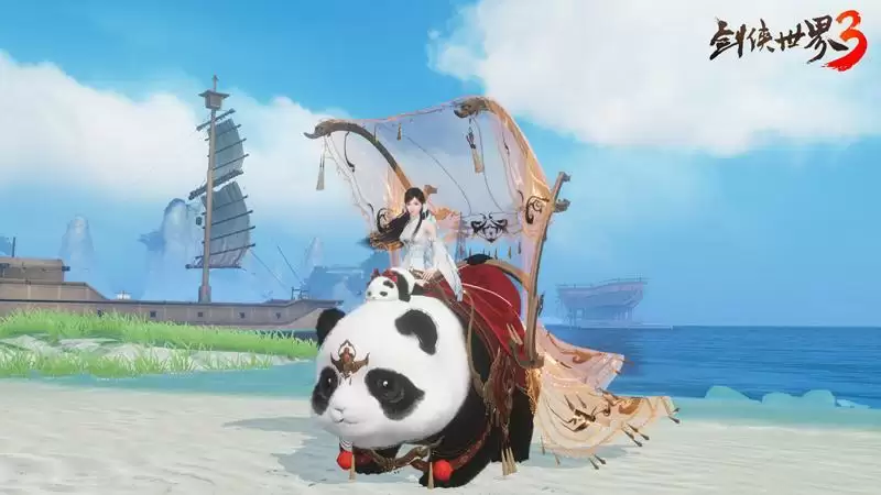 熊猫现江湖！《剑侠世界3》国宝坐骑萌动登场！