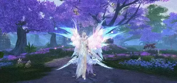 流光璀璨,幽香浮动,《天下》手游绝代羽翼助你驰骋大荒!