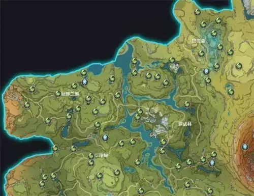 原神草神瞳位置一览 原神草神瞳收集路线