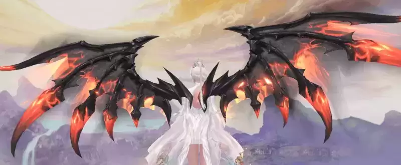 熠熠生辉,柔桡轻曼,《天下》手游华美羽翼伴你共赏大荒美景!