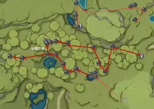 原神帕蒂沙兰采集路线 原神帕蒂沙兰采集位置一览