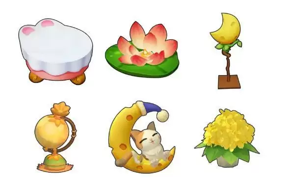 《摩尔庄园》中秋活动抢先看,多款家具免费领!