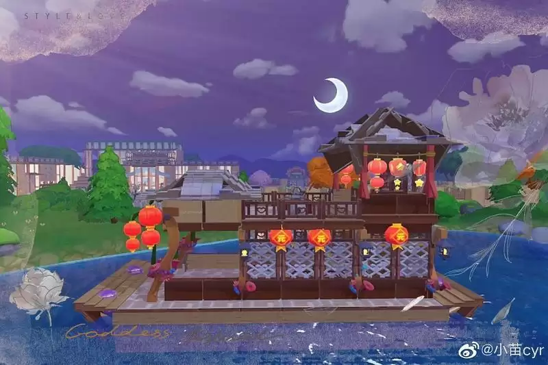 影视建筑搬进《摩尔庄园》,竟然可以如此还原!