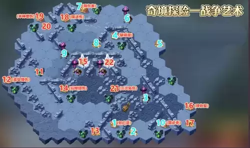 《剑与远征》奇境漫游战争艺术攻略 剑与远征战争艺术奇境漫游路线图攻略