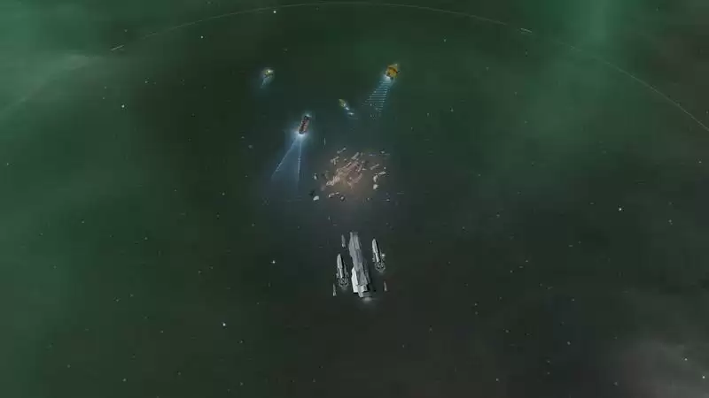 曲率混乱 致命喷流不断的艾格勒姆星域:解析《无尽的拉格朗日》多变太空地形