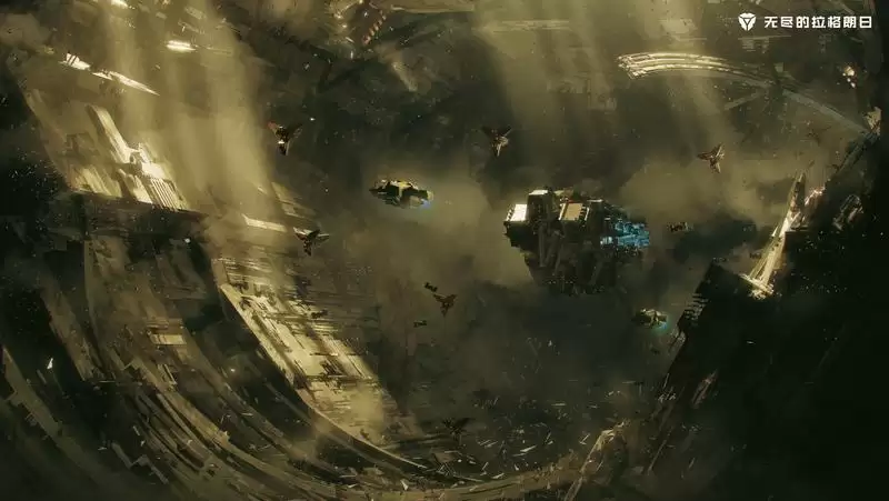 曲率混乱 致命喷流不断的艾格勒姆星域:解析《无尽的拉格朗日》多变太空地形