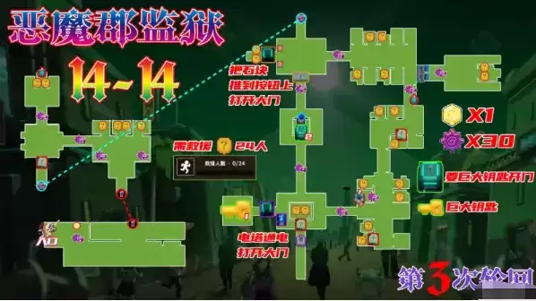 《坎公骑冠剑》14-14全收集攻略