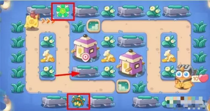 《保卫萝卜4》阿波道长14关通关攻略