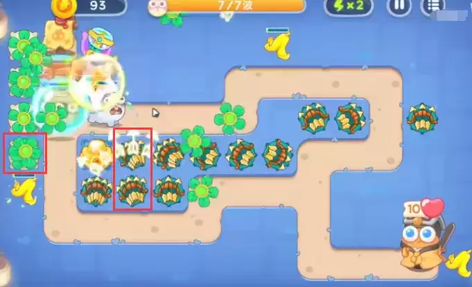 《保卫萝卜4》阿波道长第10关通关攻略