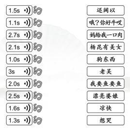 《汉字找茬王》连上正确的喵星语通关攻略