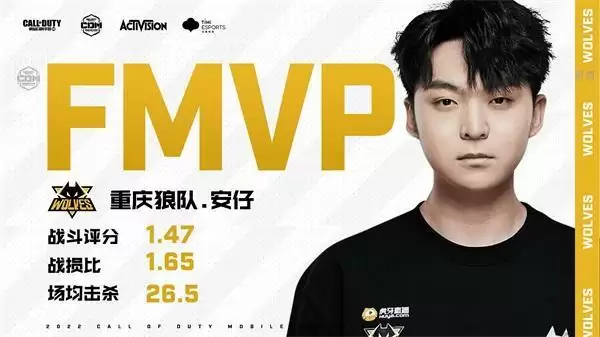 使命召唤手游大师赛S4赛季完美收官,重庆狼队4:0战胜情久夺首冠!