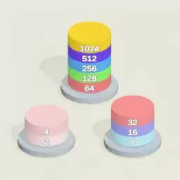 色彩配对2048