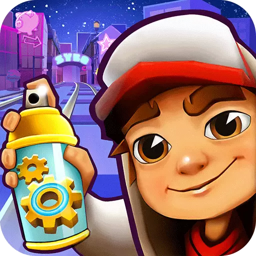 SUBWAY SURF(地铁跑酷全皮肤滑板背饰哥本哈根)