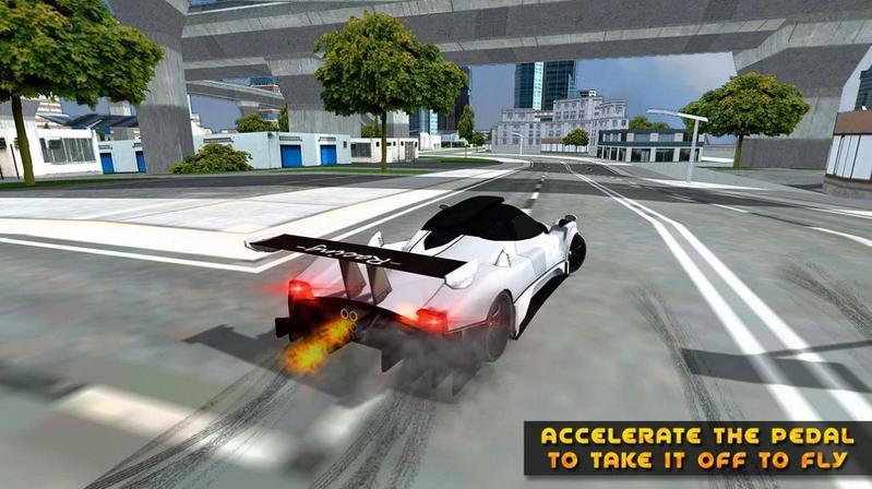 飞行汽车驾驶(Flying Car Real Driving)游戏图2