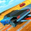 Sling Shot Stunt Driver Mega Ramp Car Jumping Game