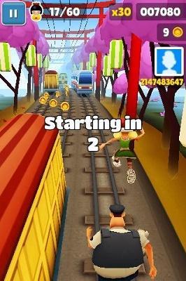 地铁跑酷游戏图1