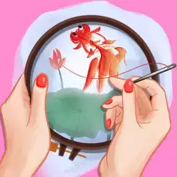 刺绣高高