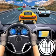 公路竞速赛车Highway Speed POV Car Racing