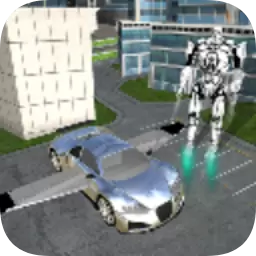 Flying Robot Car Simulator