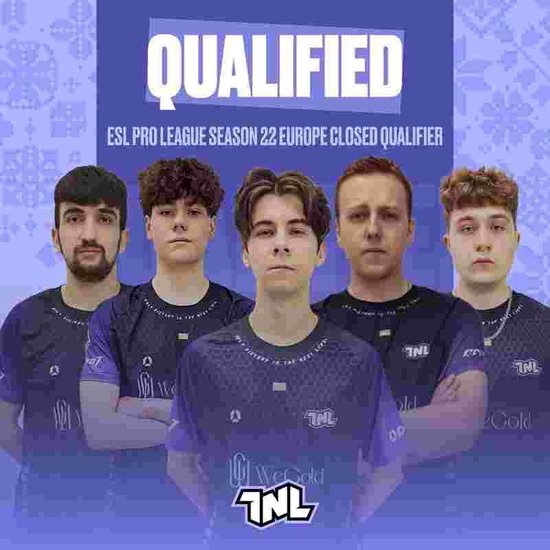 TNL赢得欧洲封闭预选赛,成功晋级EPL S22第一阶段