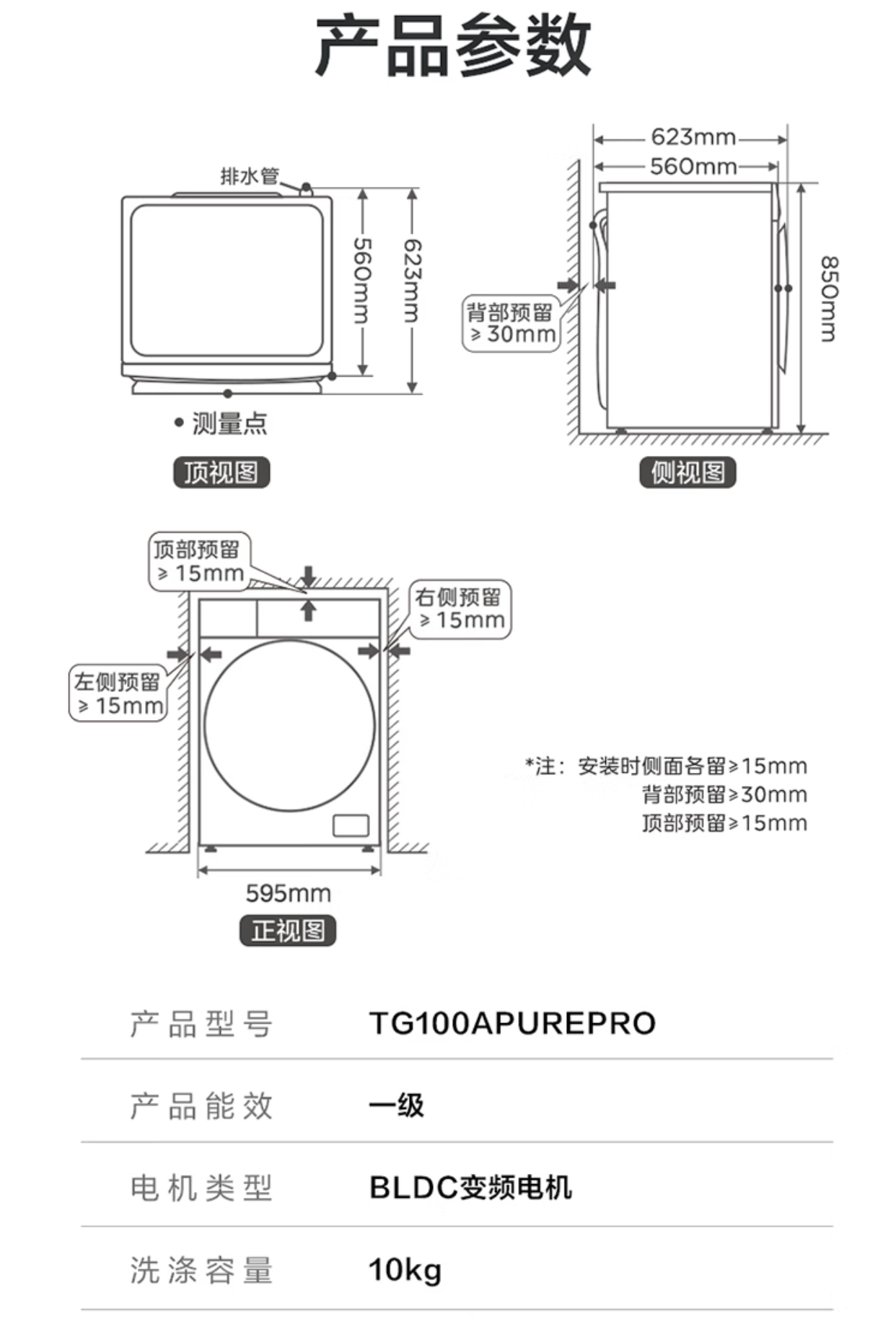产品参数详情
