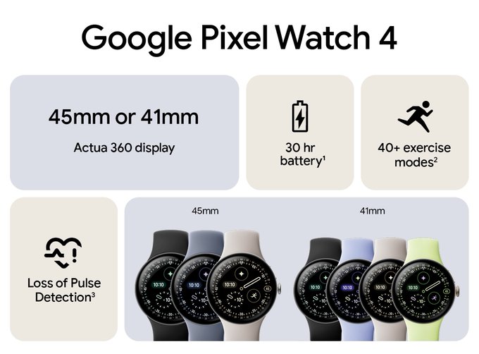 谷歌Pixel Watch 4曝光：3000尼特高亮屏+AI语音交互