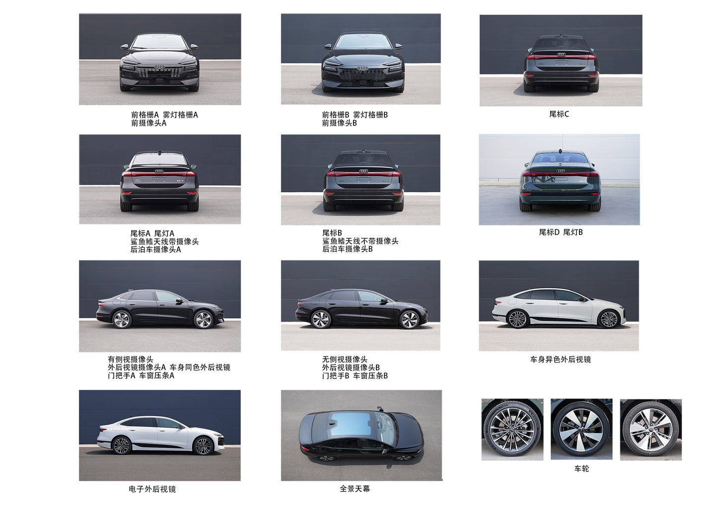 奥迪A6L e-tron申报图